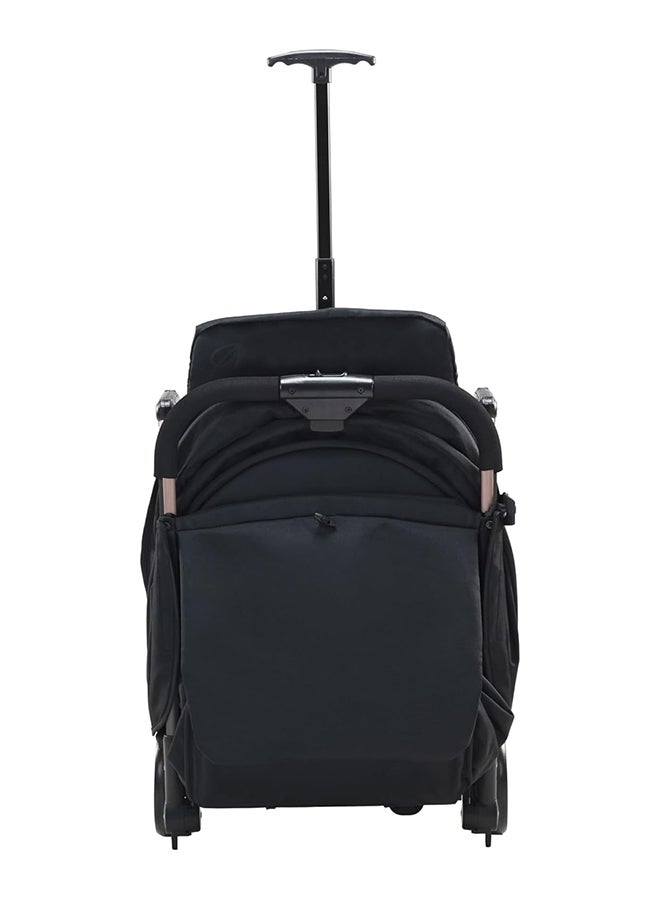 asalvo Amsterdam Stroller With Aluminum Chassis, Golden Black - Image 5