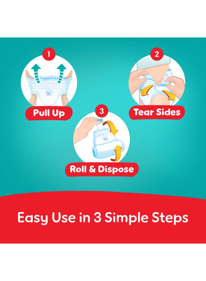 Pampers Rash Protection Pants Diapers, Size 6, 16+kg, Value Pack, 19 Count - Image 5