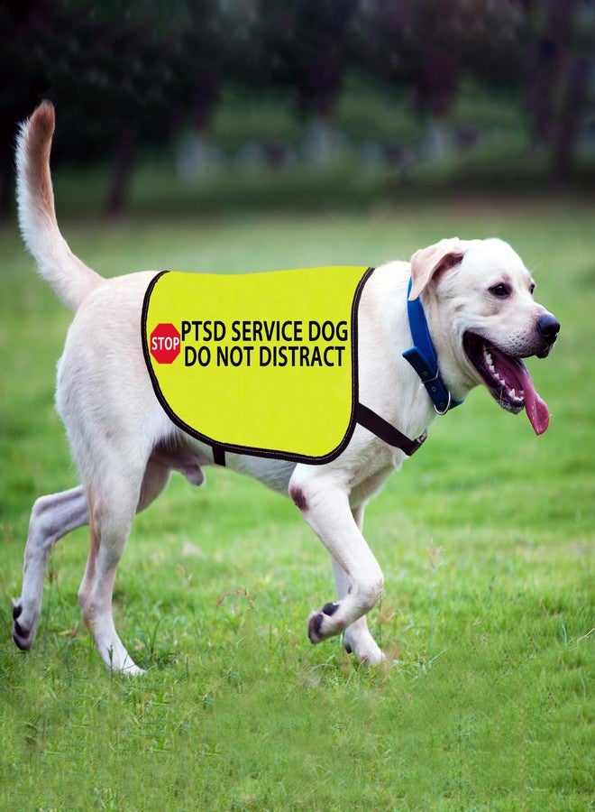 Zuo Bao Service Dog Jacket Vest PTSD Service Dog Do Not Distract Dog Dog Slogan Vest Social Distancing Gift (PTSD-Medium) - Image 4
