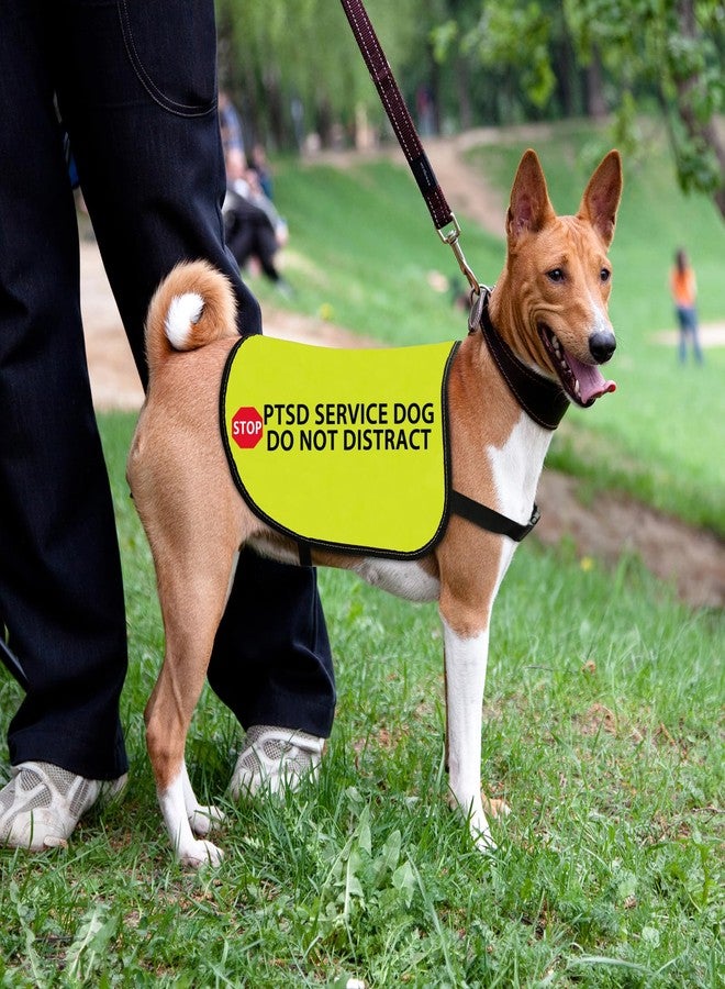 Zuo Bao Service Dog Jacket Vest PTSD Service Dog Do Not Distract Dog Dog Slogan Vest Social Distancing Gift (PTSD-Medium) - Image 2