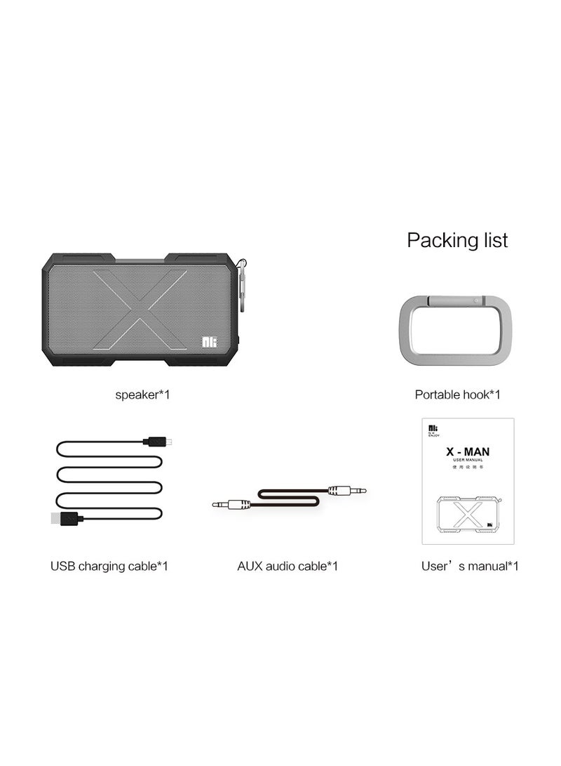 Nillkin X1 X-Man Waterproof Portable Bluetooth Speaker - Green - Image 5