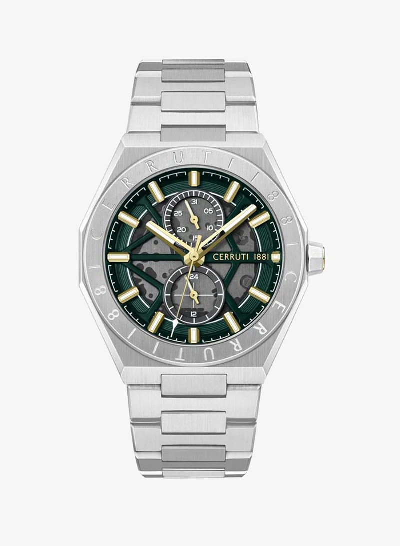 Cerruti 1881 Gents Stainless Steel Green Dial Watch