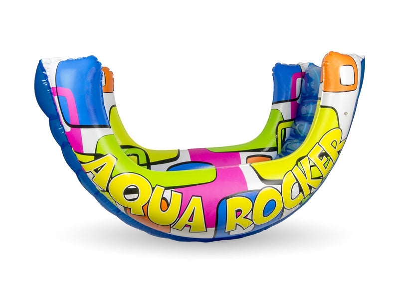 Poolmaster Aqua Rocker Inflatable Swimming Pool Float Ride On Outdoor Toy For 8 Years Old and Up Boys Girls and Adults Pool BlowUp Floatie and Lounge - Image 3