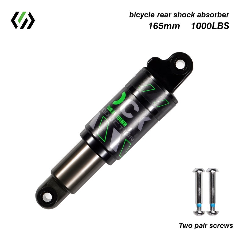 Chooee Bicycle Oil Spring Rear Liner Mountain Bike Aluminum Alloy Shock Absorber Folding Electric Car Oil Pressure Shock Absorber - Image 1