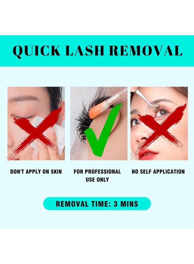 VAVALASH Lash Remover For Lash Extensions Eyelash Extension Cream Remover Low Irritation Cream Remover for Sensitive Skin Fast Dissolution Professional Eyelash Extensions Salon Use(15g) - Image 3