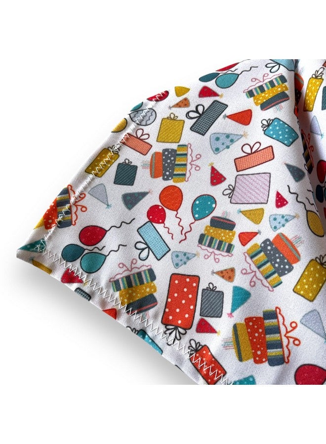 دبليو صناديق هدايا احتفالات أعياد الميلاد للكلاب | وشاح الكلب الرائع هذا مثالي للاحتفال بعيد ميلاد كلبك. مقاس واحد يناسب الجميع. - Image 4