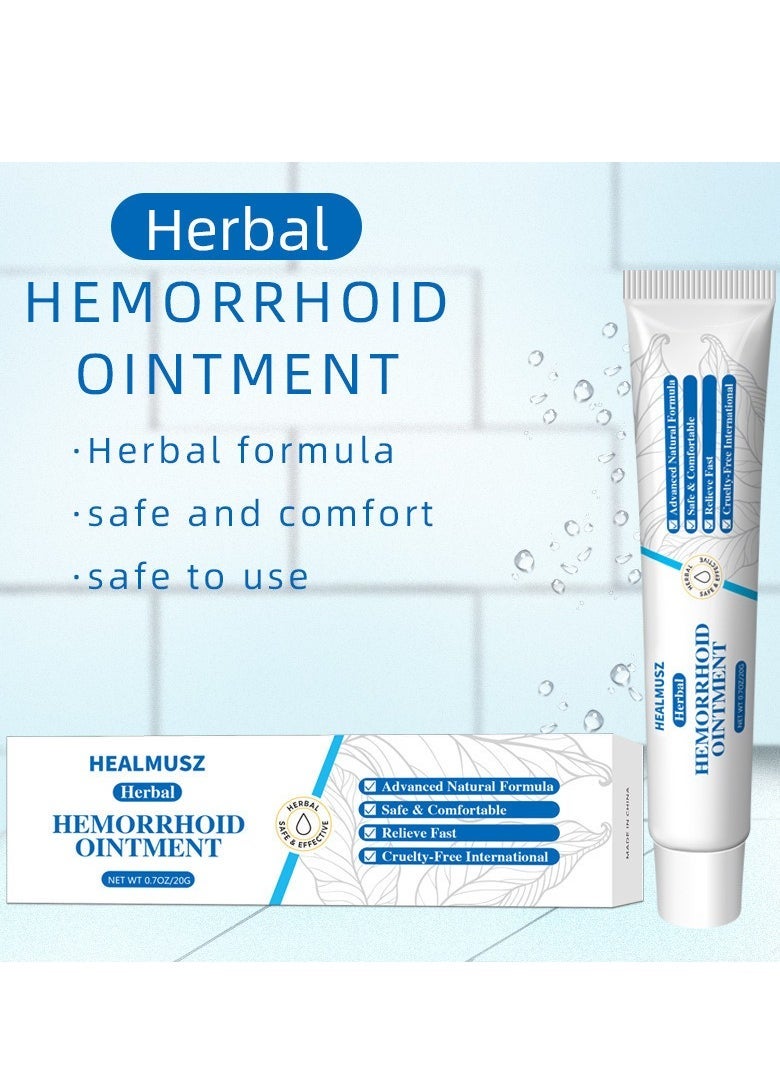 HEALMUSZ كريم البواسير العشبي الطبيعي - علاج البواسير الخارجية والداخلية بتركيبة مستخلصات عشبية طبيعية 100% - Image 3