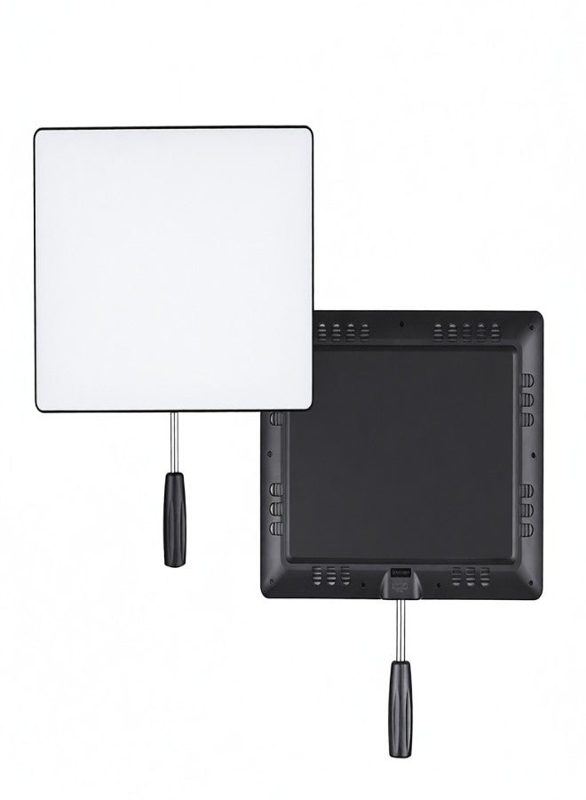 يونجنيو مصباح فيديو LED ثنائي اللون YONGNUO YN600 Air بدرجة حرارة لونية 3200-5500 كلفن، تصميم نحيف وخفيف الوزن، سطوع قابل للتعديل، مؤشر تجسيد اللون ≥95، إضاءة استوديو - Image 1