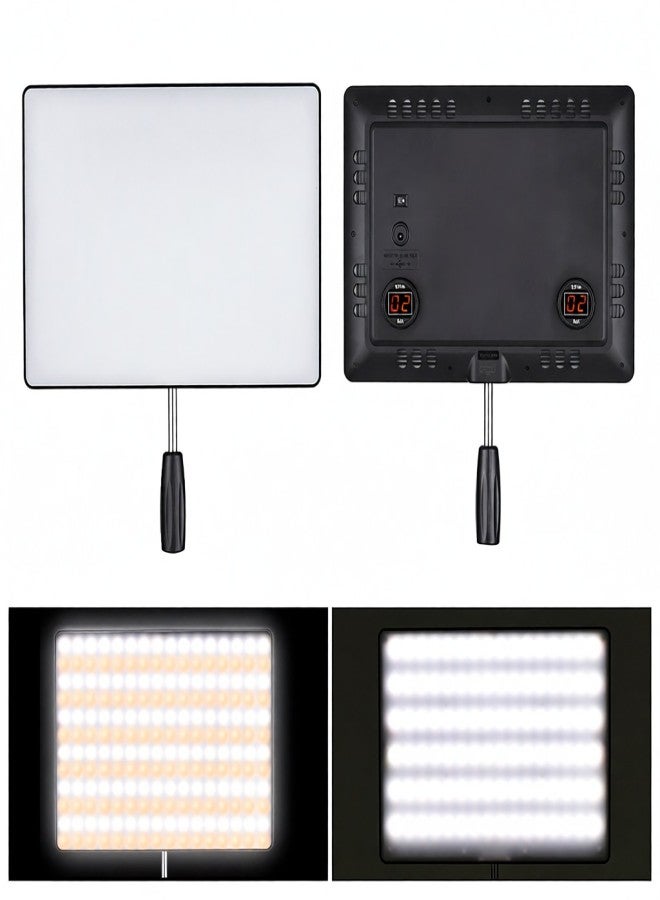 يونجنيو مصباح فيديو LED ثنائي اللون YONGNUO YN600 Air بدرجة حرارة لونية 3200-5500 كلفن، تصميم نحيف وخفيف الوزن، سطوع قابل للتعديل، مؤشر تجسيد اللون ≥95، إضاءة استوديو - Image 5