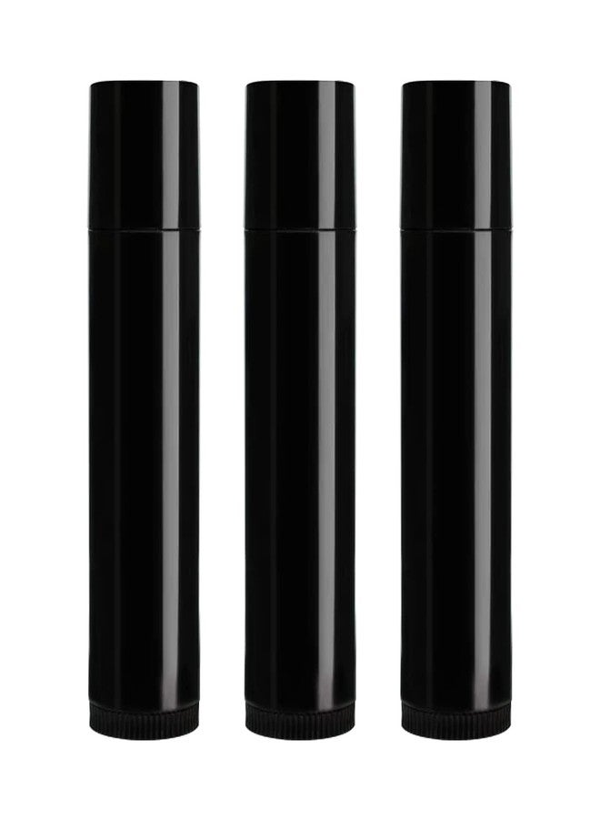 SpiderJuice 5Pc Empty Refillable Black Lip Chapstick Lipgloss Tube Container Lipstick Stick Lip Gloss Jar Tubes DIY Lip Gloss & Beauty Samples for Lipstick Kajal Lip Care Cosmetics Travel - Image 1