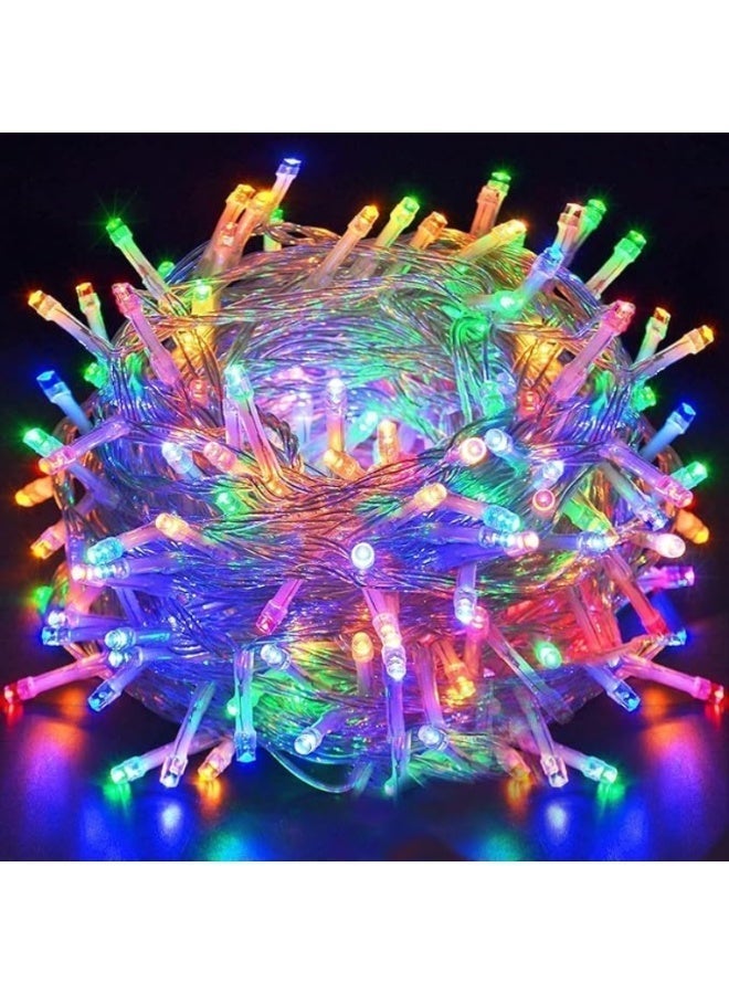 MODI 50M 480 LEDs Multi-Color  String Lights, IP44 Waterproof Plug-in Fairy Lights for Christmas Tree, Diwali,Ramadan, Wedding, Party, Garden, Patio & Balcony Décor – 11W Cu+PC, 300° Wide Beam - Image 3