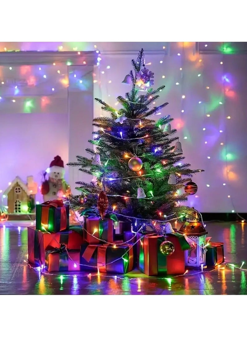 MODI 50M 480 LEDs Multi-Color  String Lights, IP44 Waterproof Plug-in Fairy Lights for Christmas Tree, Diwali,Ramadan, Wedding, Party, Garden, Patio & Balcony Décor – 11W Cu+PC, 300° Wide Beam - Image 4