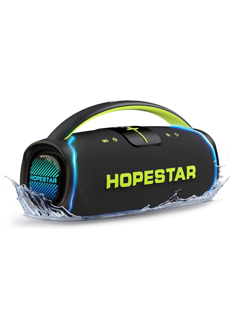 هوبستار مكبر صوت بلوتوث A65 مقاوم للماء مع ميكروفون كاريوكي - Image 1