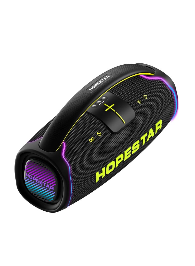 هوبستار مكبر صوت بلوتوث A65 مقاوم للماء مع ميكروفون كاريوكي - Image 2