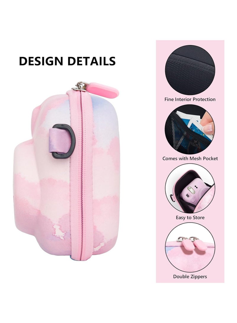 general Hard EVA Camera Organiser, Camera Storage Case, Compatible with Fujifilm Instax Mini 12/11/9/8//7+/90/99/40, Protective Coloured Carrying Case with Shoulder Strap - Image 3
