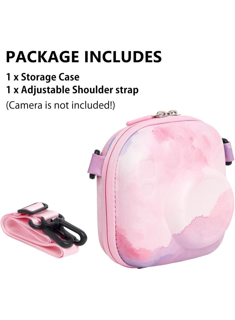 general Hard EVA Camera Organiser, Camera Storage Case, Compatible with Fujifilm Instax Mini 12/11/9/8//7+/90/99/40, Protective Coloured Carrying Case with Shoulder Strap - Image 4