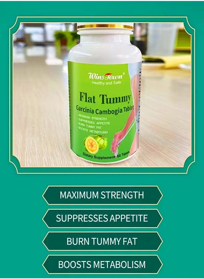 Winstown Purely Natural Garcinia Cambogia Tablets 60 Tablets to Burn Excess Fat Flatten the Abdomen and Enhance Metabolism  - Image 3