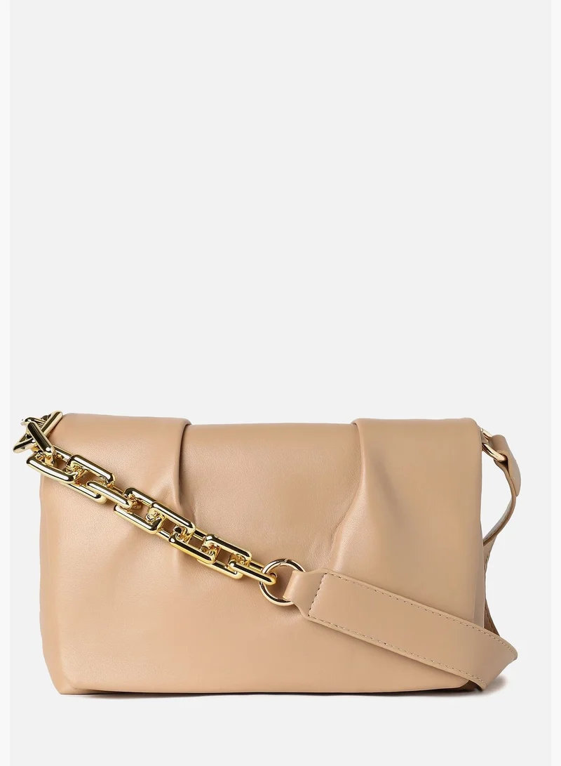 Haute Sauce solid Casual Sling Bag with Magnet Lock For Women