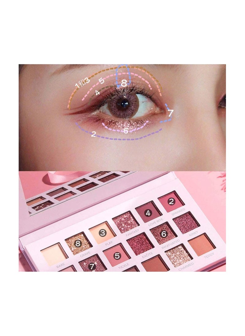 Me Now Eyeshadow Palette Multicolour 18 Colour  - Image 2