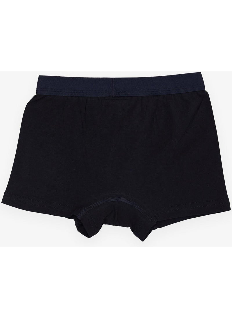 Katamino Boys Boxer Champion Text Printed 3-4, Navy Blue  - Image 2