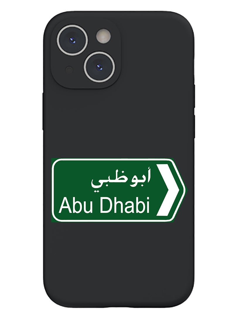 Theodor Protective Slim Fit Case Liquid Silicone Cover with Full Body Protection Anti-Scratch Shockproof Case For iPhone 13 Black  - Anime Naruto 2 - Image 1