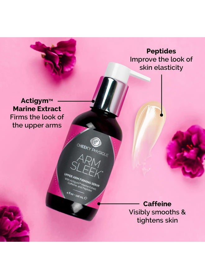 Cheeky Physique Arm Sleek Arm Firming Cream - Crepey Skin Treatment & Body Tightening Lotion to Reduce the Appearance of Loose, Sagging, or Crepe Skin on the Arms - Intensive Anti Aging Formula for Women - Image 3
