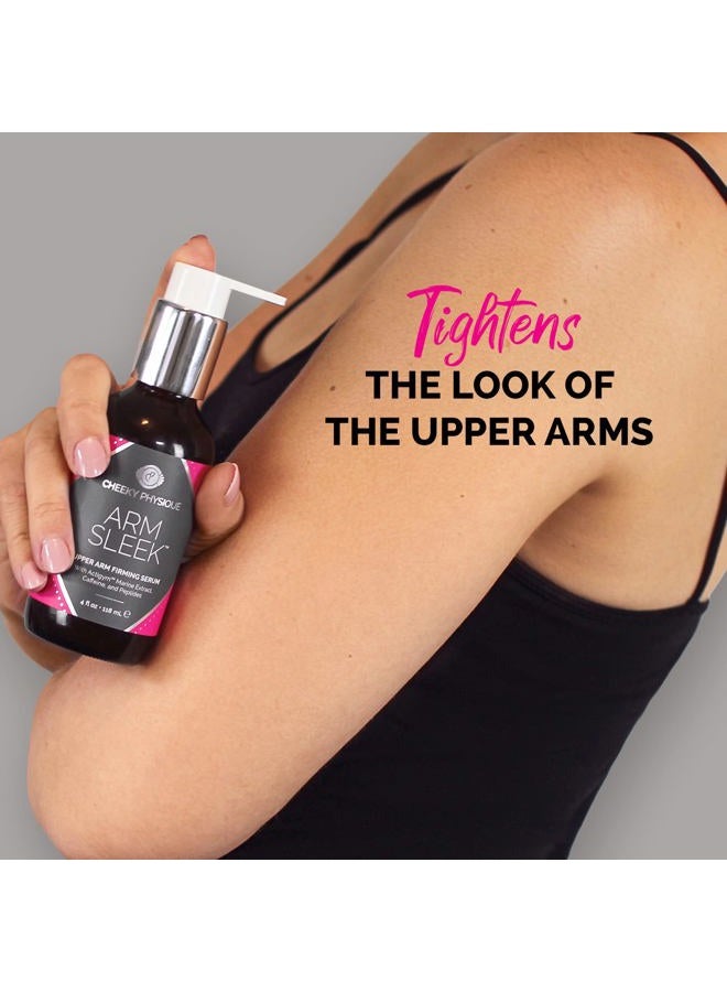 Cheeky Physique Arm Sleek Arm Firming Cream - Crepey Skin Treatment & Body Tightening Lotion to Reduce the Appearance of Loose, Sagging, or Crepe Skin on the Arms - Intensive Anti Aging Formula for Women - Image 2