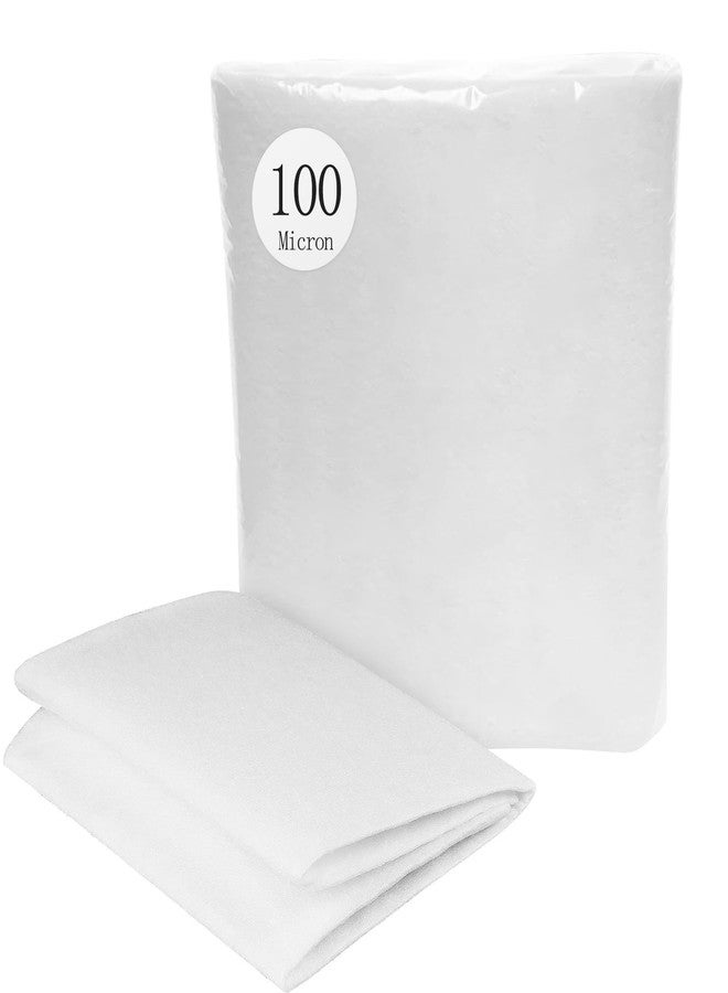 باوفلي وسادة ترشيح تلميع أحواض السمك من باوفلاي، وسادة تلميع مياه دقيقة 100 ميكرون لمرشحات أحواض السمك، خيط ترشيح أحواض السمك قابل للقص حسب المقاس 36 × 24 بوصة، وسادة وسائط ترشيح عالية الكثافة للبرك والأحواض. - Image 1