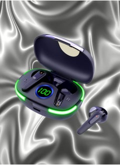 HaveDream New Pro80 Bluetooth Headset, True Wireless TWS Earbuds Noise Reduction Gaming Bluetooth Headset (Black)  - Image 3
