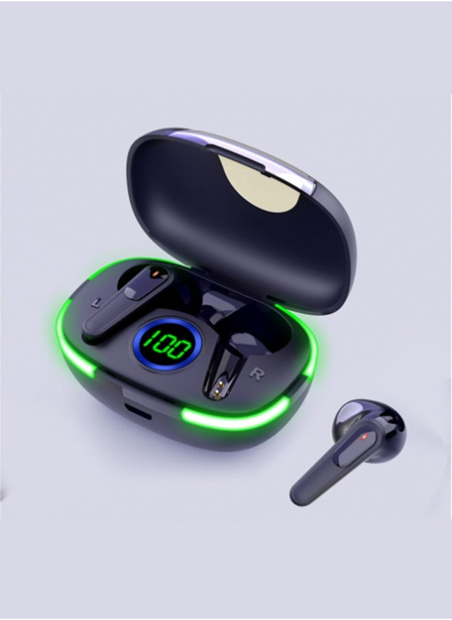 HaveDream - New Pro80 Bluetooth Headset, True Wireless TWS Earbuds Noise Reduction Gaming Bluetooth Headset (Black) - Image 1