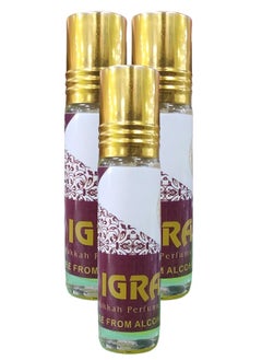 Perfumes 3 Pieces Igra Makkah Perfume Oil 12ml  - Image 1