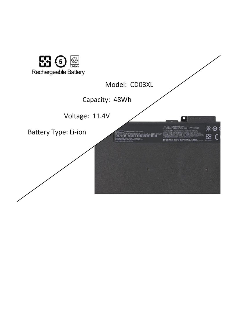 CD03XL Laptop Battery Compatible with HP Probook 640 645 650 G4 Series Notebook HSTNN-IB8B 931702-171 931702-421 - Image 3