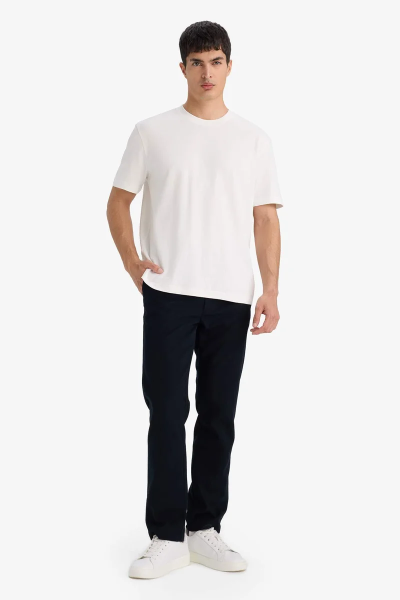 DeFacto Regular Fit Crew Neck Short Sleeve T-shirt
