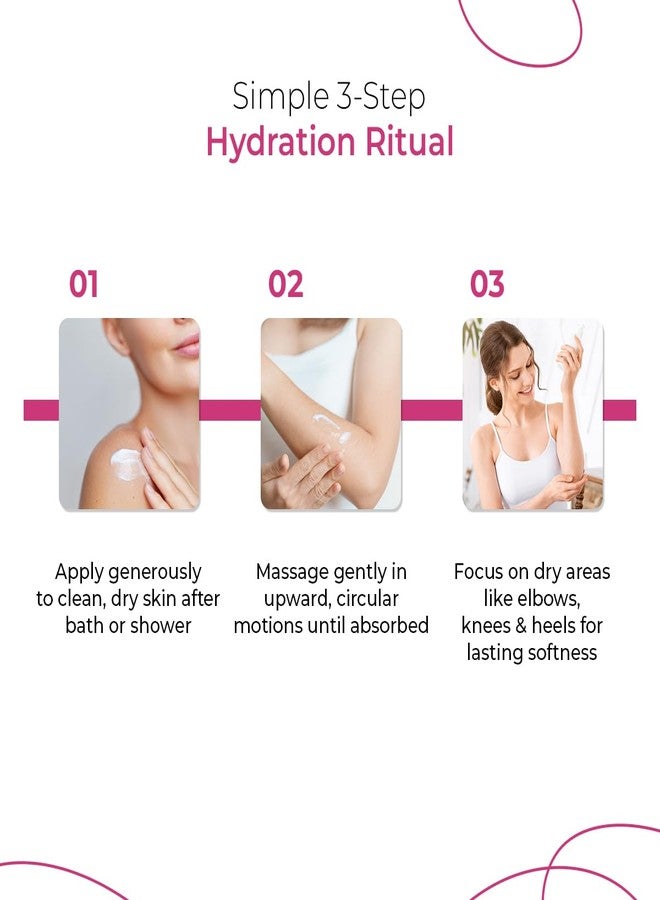 Bellina Moisturizing Body Lotion | 24H Hydration | Brightens Skin and Repairs Sun Damage | Lightweight, Quick Absorbing, Non-Sticky Formula | Daily Use Summer Cream Bodylotion For Men & Women | Suitable for All Skin Types | 500 ml - Image 5