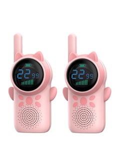 MOCOM Kids Toy Adventure Walkie Talkies - Pretend Play Two-Way Radios for Imaginative Games, Built-in Flashlight & Rechargeable Battery, Perfect for Boys & Girls 3-12 Years Old  - Image 1