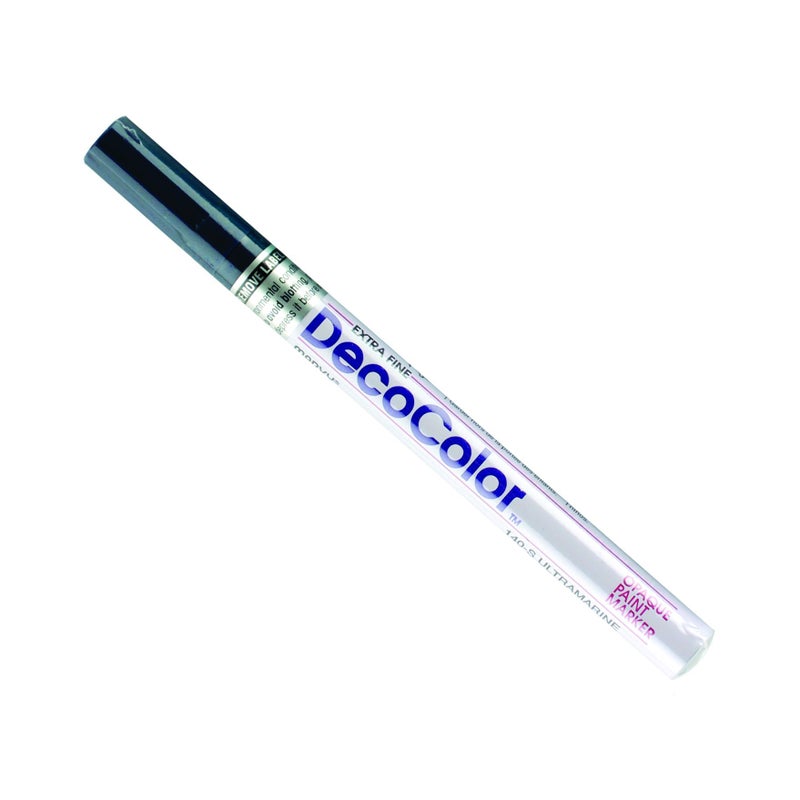 UCHIDA Marvy Deco Color Extra Fine Paint Marker Art Supplies, Ultramarine - Image 2