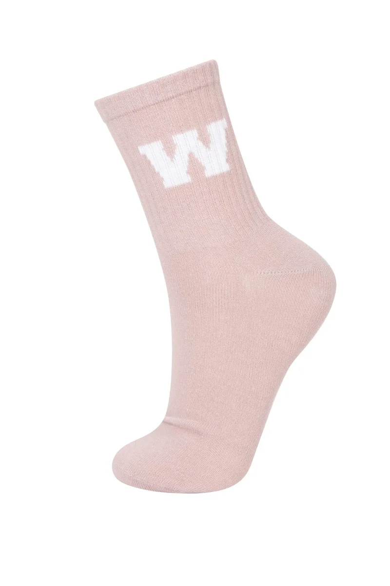 ديفاكتو Woman 5 Piece Cotton Long Socks