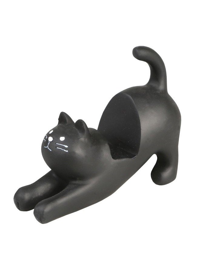 DECOLE Black Cat Smartphone Stand - Image 1
