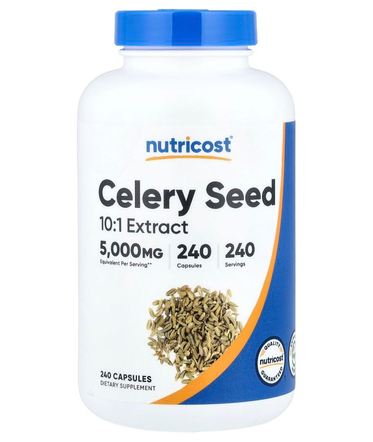 Celery Seed 500 mg 240 Capsules