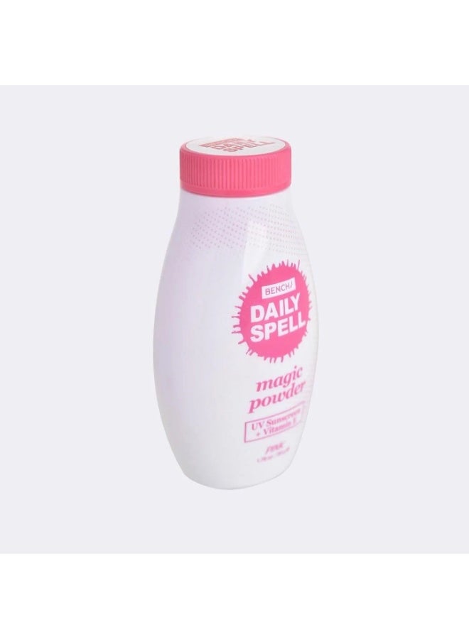 بينش بودرة بينش اليومية السحرية للوقاية من أشعة الشمس فوق البنفسجية مع فيتامين إي - وردي - 50 غرام - Image 2