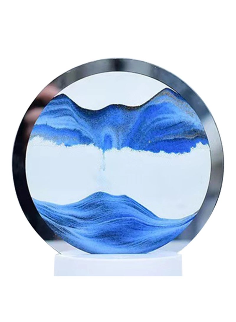 DubaiGallery 3D Quicksand Decorative Table Lamp Dynamic Hourglass Led Night Light Birthday Gift Art Sand Decoration Lighting - Image 3