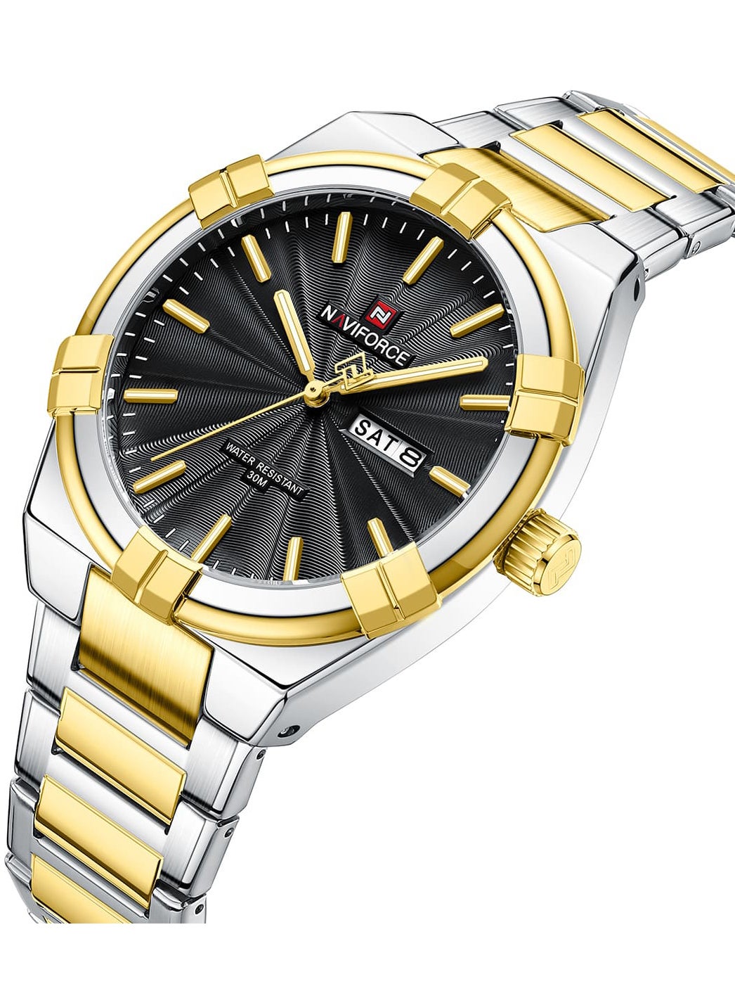 Naviforce Watch For Men NF9218-G-B