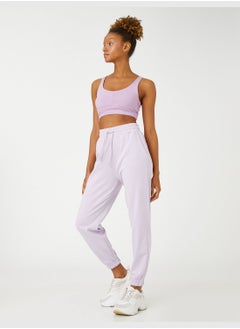 KOTON Basic Jogger Sweatpants Pocket Drawstring  - Image 2