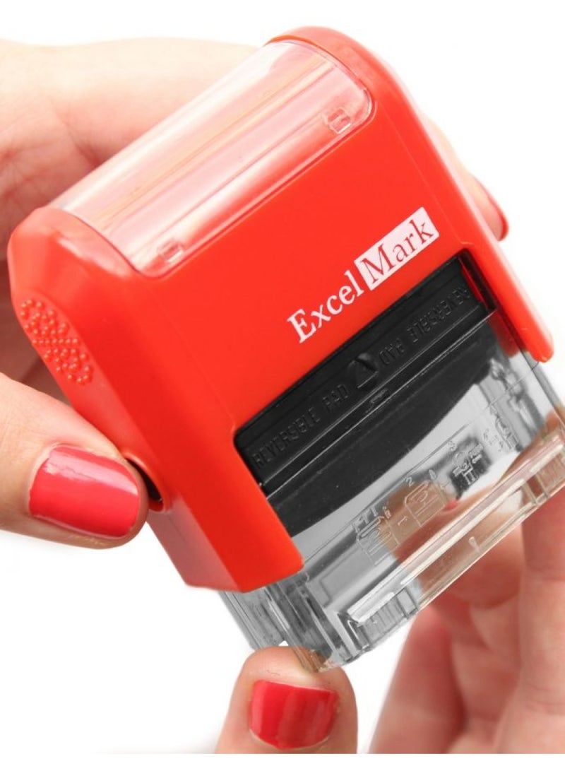 ExcelMark Self-Inking Rubber Teacher Grading Stamp - Homework - Image 4