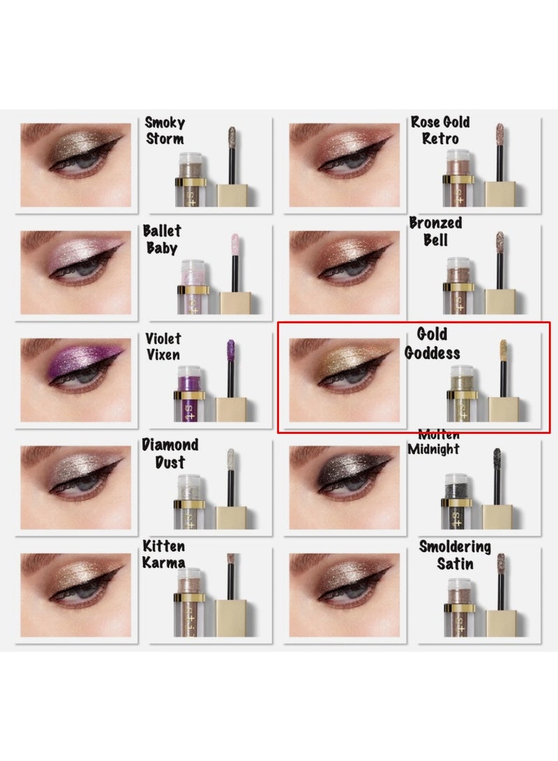 ستيلا ظلال العيون السائلة اللامعة والمتوهجة من ستيلا ماجنيفيسنت ميتالز، إلهة الذهب، أصلية - Image 5