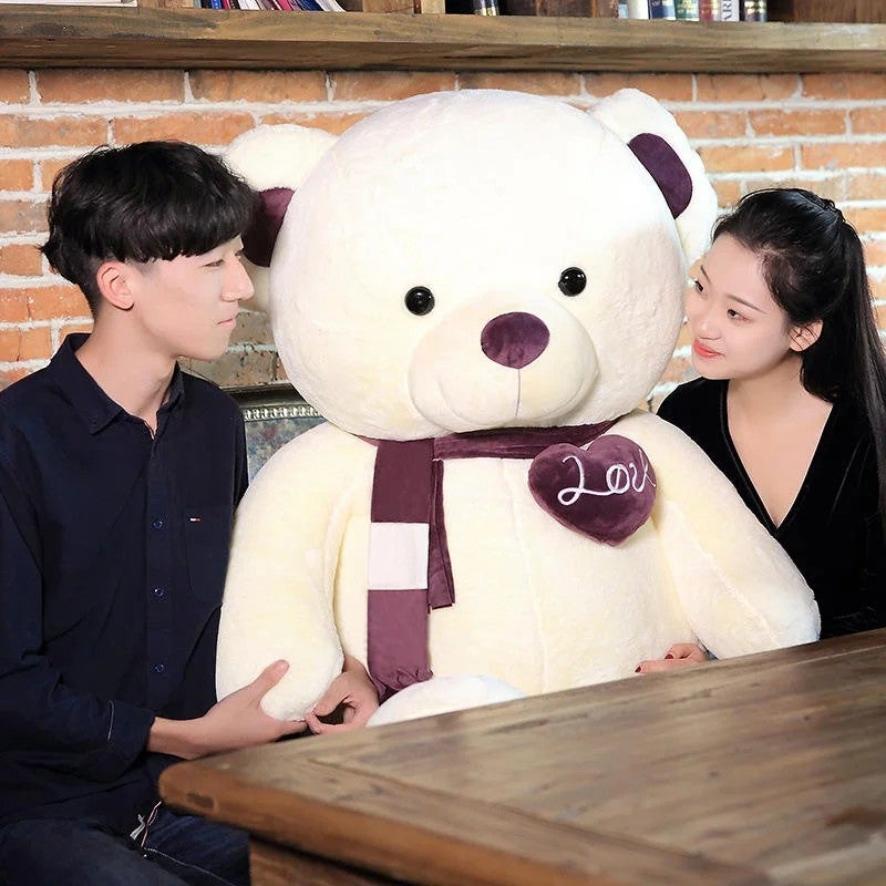 Y&D Hot Sell 80cm to 180cm Giant Teddy Bear – Soft Stuffed Animal Toys for Valentine's Day Gift, Cuddly Love Teddy for Bedtime Hugs - Image 4