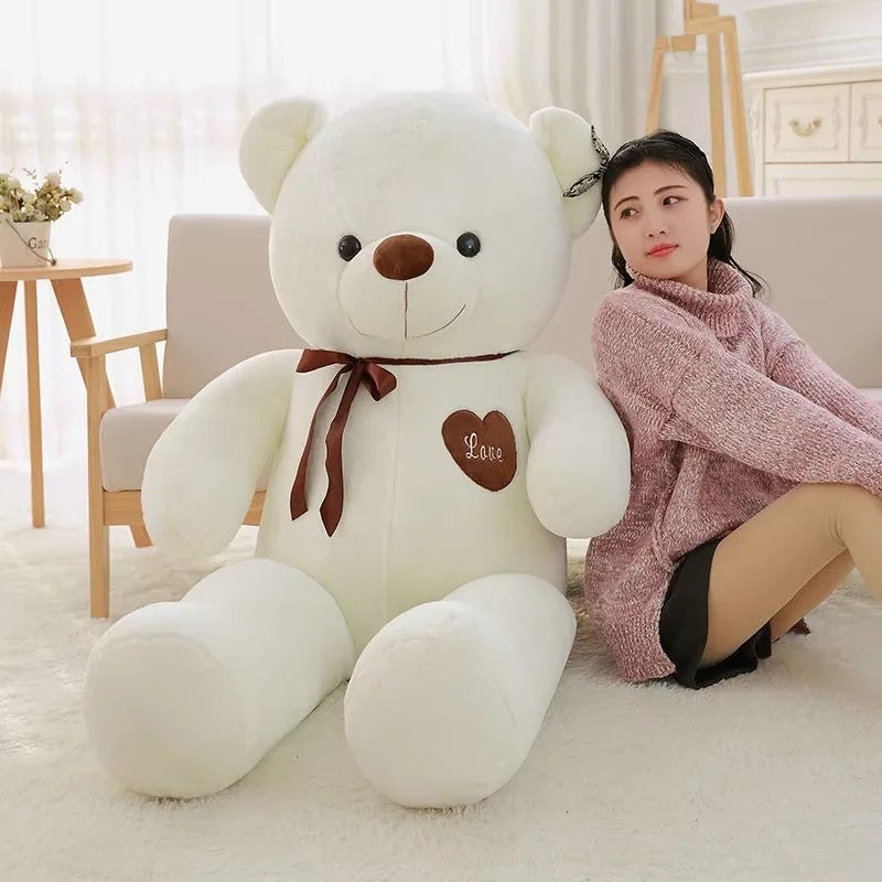 Y&D Hot Sell 80cm to 180cm Giant Teddy Bear – Soft Stuffed Animal Toys for Valentine's Day Gift, Cuddly Love Teddy for Bedtime Hugs - Image 1