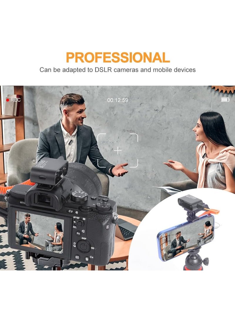 LENSGO 318C Mini Wireless Lavalier Microphone