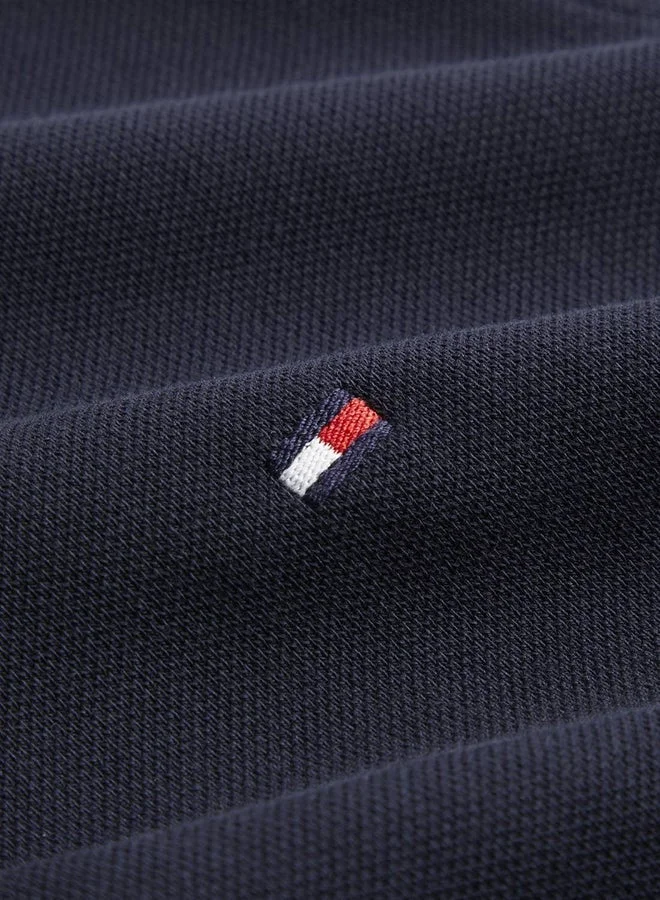 Tommy Hilfiger Desert Sky 1985 Slim Fit Pique Polo Shirt for Men | Best Price UAE
