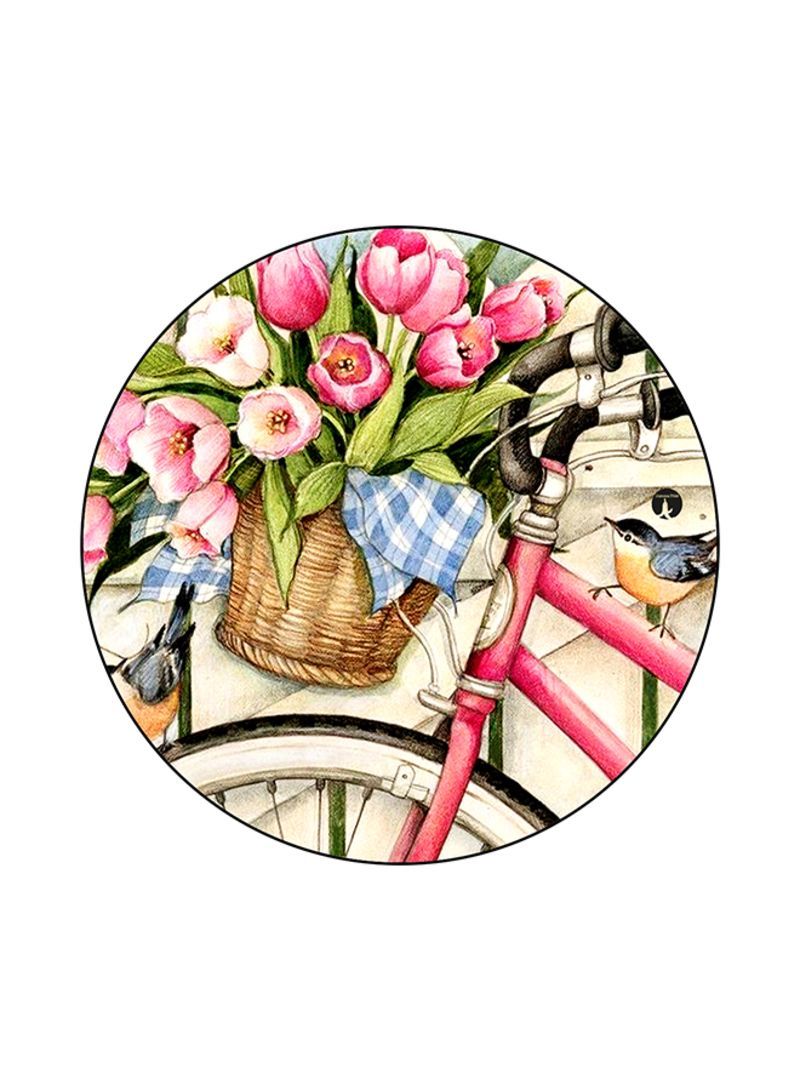 RKN Flowers Printed Mouse Pad Multicolor